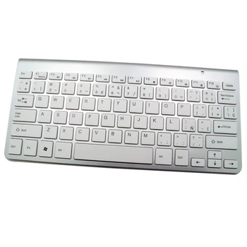 Spanish Keyboard Ultra-Subțire Tastatură fără Fir de Înaltă Calitate Teclado Mut Keycap 2.4 G Keyboard pentru Mac Win XP 7 10 TV Box