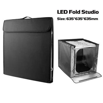 Spash F60 Fotografie Pliante de Iluminat cu LED Cutie Softbox Portabil LED Ori Studio 60*60*60cm 5500K CRI95 Studio de Fotografiere