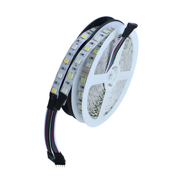 SXZM 5050 RGBW RGBWW bandă LED lumina DC12V nu rezistent la apa+12V2A UE adaptor de alimentare +telecomanda IR led strip lumina de vacanță
