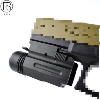Tactice Combinate de Arme Militare Lumina Alb Iluminare Roșie cu Scopul de Laser Pentru Glock 17 18 19 22 23 Și Toate 20mm Feroviar de vedere Arma