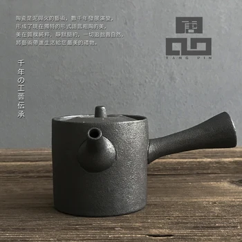 TANGPIN negru vase ceramice ceainic ibric de ceai set de ceai japonez drinkware