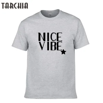 TARCHIA T Shirt Mens Brand Boy Tricou Rock Hip-Hop Maneca Scurta FRUMOS VIBE Print T-shirt Îmbrăcăminte de sex Feminin Tee Camasa pentru Barbati