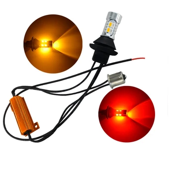 Tcart pentru toyota/avensis/yaris/corolla/rav4/camry/hilux/auris/ Bec LED Inversă Backup Coada Pauză Opri lumina de Semnalizare