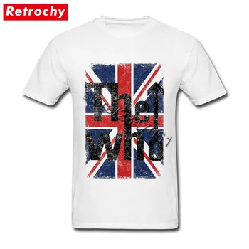 Tema Rock Tricou Barbati Care marea BRITANIE Pavilion T-Shirt ' 90 Heavy Metal Eco Bumbac tricou Cuplu Supradimensionat cu Mânecă Scurtă de Îmbrăcăminte