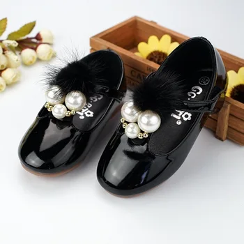 Toamna Fete Pantofi de Piele pentru Copii Copii Pantofi Casual Copii, Dressing Pantofi de Dans Școală Plat Copii Fete Printesa pantofi de partid