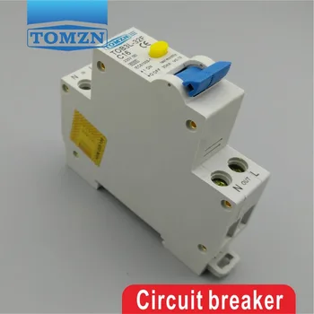 TOB3L-32F 18MM RCBO 16A 1P+N 6KA curent Rezidual întrerupător de Circuit cu peste curentă și protecție de Scurgere