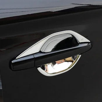 Tonlinker 4 Buc DIY Coafura Masina Noua ABS Crom De Afară Mânerul Ușii Castron Caz Acoperire pentru 2013-16 Noul Mitsubishi Outlander