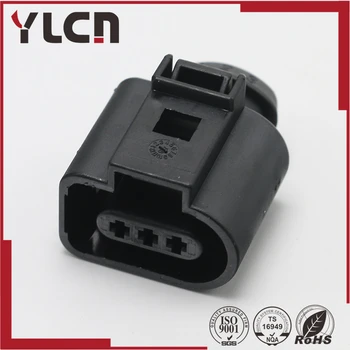 Transport gratuit 3 pin 3.5 mm plug 1J0973723 conenctor rezistent la apa cablu conector 1J0 973 723 pentru VW AUDI