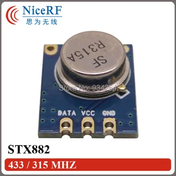 Transport gratuit - 4BUC STX882 433/315MHz CERE Modulare RF Modulului Transmițător+4BUC Cupru Placare Primăvară Antene