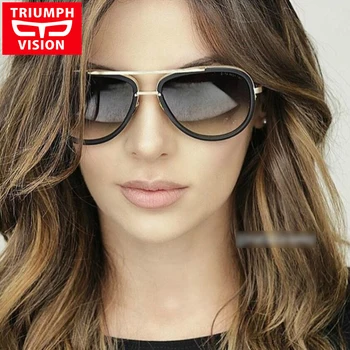 TRIUMFUL VIZIUNE de Brand de Lux de sex Feminin de ochelari de Soare pentru Femei-Pilot de Conducere Ochelari de Soare Pentru Femei Designer Lunetă Rece Oculos Nuante