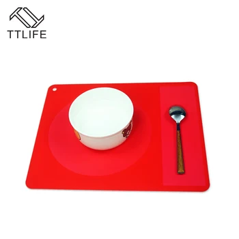 TTLIFE Eco-Friendly Translucid Alimente Grad Silicon Mat Silicon Plita cu Inducție Tampon de Protectie rezistent la apa Căldură pad
