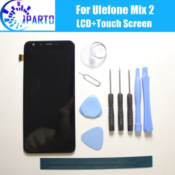Ulefone se Amestecă 2 Display LCD+Touch Screen Original LCD Digitizer Panou de Sticlă de Înlocuire Pentru Ulefone se Amestecă 2+instrument+adeziv.