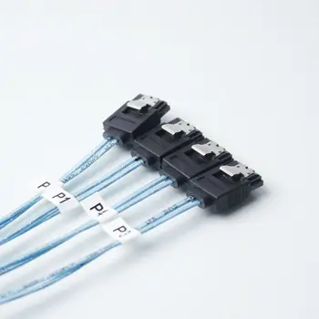 ULT-cel MAI bun de Mare Viteză 6Gbps SAS Cablu 4xSATA 7Pin de sex Feminin pentru a 4xSATA 7Pin de sex Feminin Cablu de Înaltă Calitate pentru Server 1M