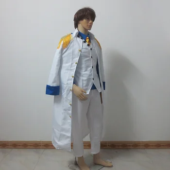 Una Bucata Aokiji Kuzan Cosplay Costum Aokiji Kuzan Marinei, Amiralul Uniformă Cosplay