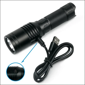 UniqueFire UF-XPL 1000 de Lumeni, USB Reîncărcabilă Lanterna LED-uri Compact de Urgență Cu Eagletac Reîncărcabilă 18650 Baterie