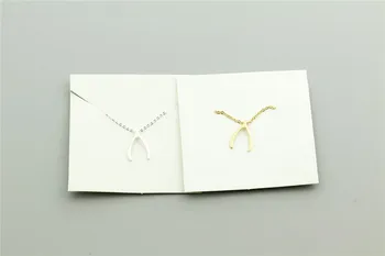 V Atrage 10buc Argint Aur Norocos Bijuterii Claviculă Coliere din Oțel Inoxidabil Lanț de Link-ul de Epocă Y Clavicula Colier Pentru Femei