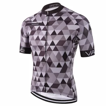 VAGGESPORT respirabil colorant sublimat ciclism îmbrăcăminte/classic pro tour strâns ciclism top/gri mountain bike pro t-shirt