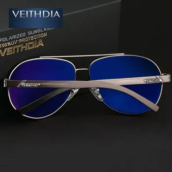 VEITHDIA Aluminiu Magneziu Polarizat ochelari de Soare Barbati Barbati Ochelari de Soare Pentru Barbati Ochelari de Accesorii oculos de sol masculino 2605