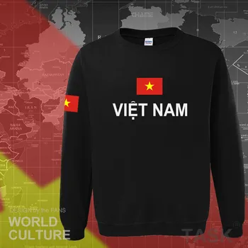 Vietnam hanorace barbati tricou sudoare noi hip hop streetwear socceres jerseyes fotbalist trening națiune Vietnameză pavilion VN