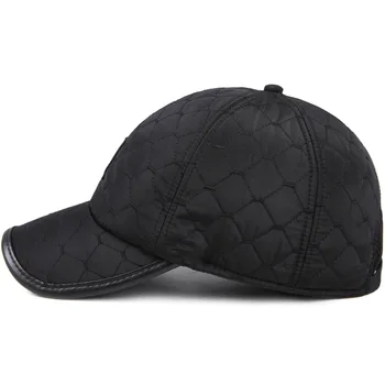 VORON noi de Iarna Cald Șapcă de Baseball pentru Bărbați de Protecție pentru Urechi Gorro pălării brand Snapbak Os Solid șapcă de Baseball pentru Bărbați Cald Iarna pentru Barbati