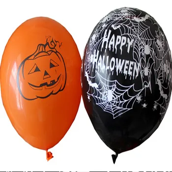 Vânzare fierbinte! 50pcs 12 inch 2.8 g decor de Halloween Petrecere Balon Îngroșarea gonflabile baloane latex Fierbinte
