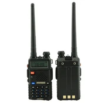 Walky Talky BAOFENG 8W versiune dual band portabil marin radio 8HX+NA-771 SMA-F VHF/ UHF pentru Baofeng UV-5R Walkie Talkie, Antena
