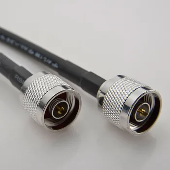 Wholesales 5D Cablu de 15 Metri 50ohms Calitate de Top Cablu Coaxial N Bărbat pentru Repetor de Semnal de Rapel și Antene N Conexiune /