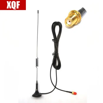 XQF NA UT-102 UV SMA-de sex Feminin Dual Band Mașină Antena Magnetic Pentru BaoFeng UV-5R 888S Două Fel de Radio Pentru Kenwood Walkie Talkie