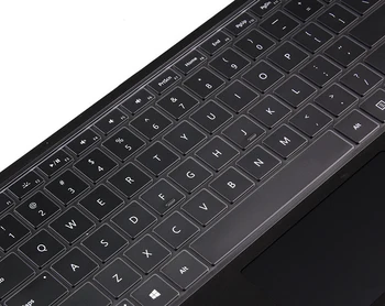XSKN pentru Microsoft Surface Pro 4 Tip Coperta Piele Tastatură Clar TPU Translucid Praf-dovada Tastatura Proector Film Autocolant