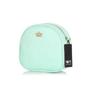YBYT brand 2018 noul mini moda Imperial coroana circulară pachetului de înaltă calitate lady cumpărături geantă de mână de femei umăr geanta messenger