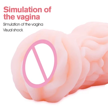 YEAIN jucarii Sexuale pentru barbati vagin de Buzunar vaginul real Masculin masturbator Stroker cupa moale din silicon cu vagina Artificială adult sex produsele
