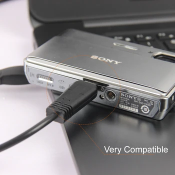 Zhenfa VMC-MD3 USB Cablu de Date Pentru Sony DSC-TX55 DSC-TX66 DSC-TX100V DSC-TX5 DSC-TX10 DSC-TX20 DSC-W350 DSC-W360 DSC-W380 W390