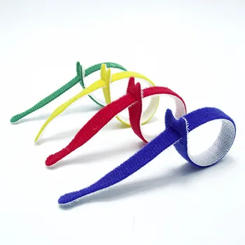 100buc Nailon Designer de cravata Cablu Auto-Adeziv de Fixare Benzi Cablu Cravată Sugru Adeziv Nailon Adeziv de Fixare Cablu-Bandă