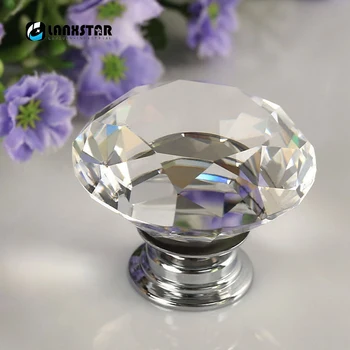 10buc Vogue Forma de Diamant Cristal Cabinet Butonul Sertar Dulap Trageți Mânerul Butoane