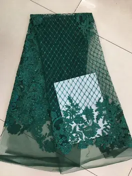 10colors Stralucitoare de paiete pe Plasă de broderie de Dantela cu Paiete Material Pentru rochie/Haine/Evenimente rochie de dantelă tesatura de o curte
