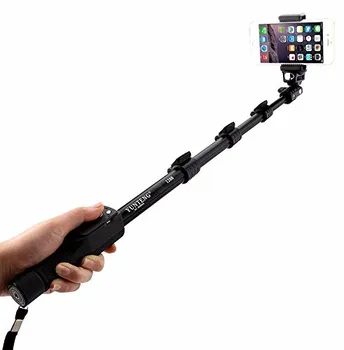 1288 Bluetooth Extensibil Selfie Stick-Monopod Telescopic+ Macro, Fisheye cu Unghi Larg de Telefon Lentilă pentru iPhone 6S PLus/ 6S/ 6 Plus/ 6