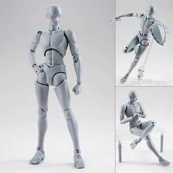 14cm Mobil corp comun de Acțiune Figura Jucării Anime papusa Manechin bjd artist pictura Arta de a Desena corpul model de păpuși stil nou