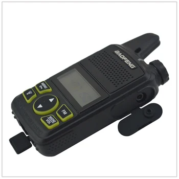 1buc x baofeng Mini Walkie Talkie BF-T1 UHF 400-470MHz 1W 20CH Mici Mini Portabil de Sunca FM Radio bidirecționale Cu Casca