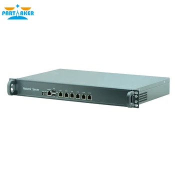 1U Rack Firewall Router Server de Rețea 6 82583v D525 1.8 G Suport ROS Mikrotik PFSense F4 2G 8G RAM SSD
