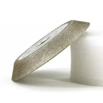 1V1 conica muchie de diamant acoperit roți abrazive de carbură de tungsten de frezat instrument de ascutit cu 30 45 unghi de 60 de grade E009