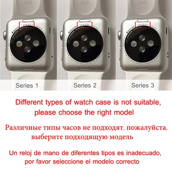 2 buc Foarte subțire Ceas Negru cadru PC Caz Acoperire a Proteja shell Pentru Apple Watch serie 1/2/3 PENTRU iWatch 38 /42mm Ceasul Accesorii
