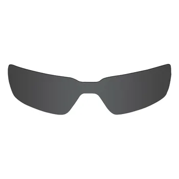 2 Bucati Mryok POLARIZAT Lentile de Înlocuire pentru Oakley Probațiune ochelari de Soare Lentile in nuante de Negru si Bronz Maro
