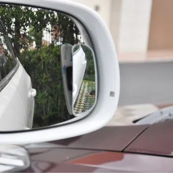 2 x Oglindă Auto 360 de Grade Unghi Larg Convex Oglinda fața Locului Orb Parcare Auto Motociclete retrovizoare Reglabile Oglindă Accesorii