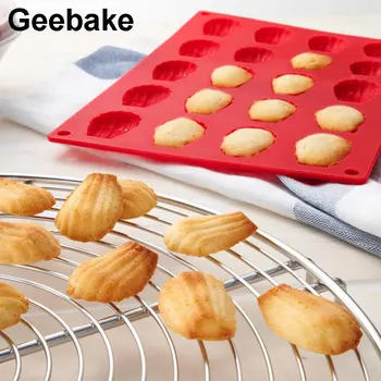 20 Cavitatea Germania Silicon Madeleine Cookie-Mold Shell Tigaie Tort De Biscuiti Mucegai Cookie Cutter Instrumente De Copt M1601