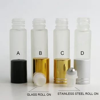 20 x 10ml sticlă mată, rola pe sticla roll-on sticla rola pe sticla de parfum, 1/3 oz Role Cosmetice Pachet