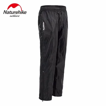 2017 Naturehike Unisex În Aer Liber Camping Drumetii Ploaie Pantaloni Alpinism Dublu Fermoar Impermeabil Pantaloni
