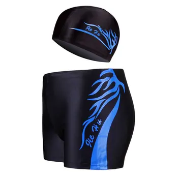 2017 Noi Costume de baie Sexy sex Masculin Trunchiuri de Înot Bărbați Capac Și Plus Dimensiune pantaloni Scurți de Plajă, îmbrăcăminte de Imprimare de costume de Baie Bord boxeri L-4XL