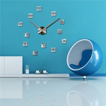 2017 nou ceas de perete diy ceasuri reloj de pared cuarț europa living decorative de mari dimensiuni, administrat de ceasuri murale autocolante