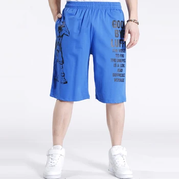 2018 Hip Hop bărbați Brand Joggeri Îmbrăcăminte Exercițiu Bărbați pantaloni Scurți de Vară Largi Liber Genunchi Pantaloni Plus Dimensiune XXXXL 5XL 6XL A07