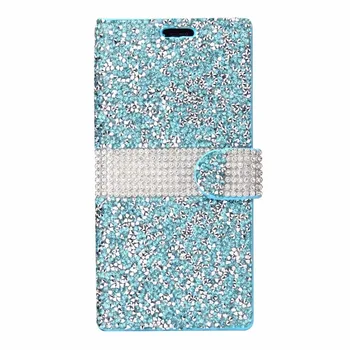 2018 New Sosire Nou Nu Stras Diamant Flip Capacul Suportului Bling Cristal Coque Pentru Samsung Galaxy S8 S9 S7 Edge Plus